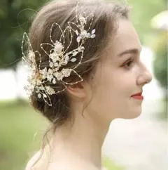 小枝ピアス、ヘアアクセサリー