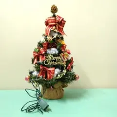 ★値下げ済　小型クリスマスツリー Merry Christmas