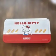 キティ空き缶　HELLO KITTY X KAGEROU 空き缶　サンリオ