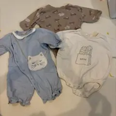 【まとめ売り】ロンパース60cm 70cm