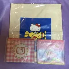 ハッピーアニバーサリー キティ くじ トートバッグ ポーチ