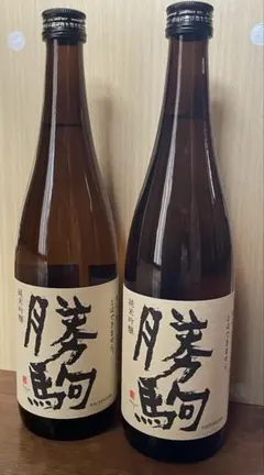 勝駒　純米酒　720ml 2本セット 日本酒 勝駒 純米酒 720ml かちこま : 岡田屋酒店 - 通販 - Yahoo