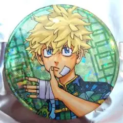 東京リベンジャーズ　新体験展　缶バッジ　三ツ谷隆　ホログラム　グリッター　原画展 東京リベンジャーズ リベスロ ホログラム缶バッジ 三ツ谷隆