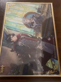 原神 アクリル色紙 ヌヴィレット リオセスリ