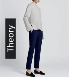 美品✨Theory✨セオリー　美脚　テーパードパンツ　ＸＸＸＳ　ネイビー