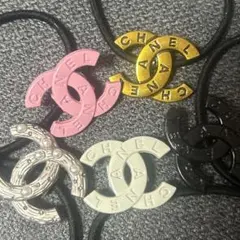 【1点限りセール】CHANEL ヘアゴム 5個セット