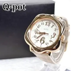 Q-pot キューポット ピンクゴールド 腕時計 日本製　希少 Y2Kのサムネイル