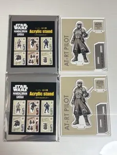 スターウォーズ マンダロリアン アクリルスタンド AT-RT PILOT 2個