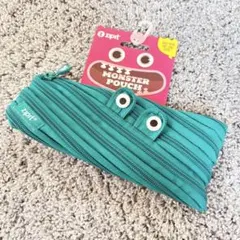 新品 タグ付き ZIPIT モンスターポーチ ペンケース グリーン ジップイット
