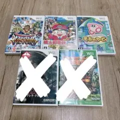 Wiiソフトセット　3点まとめ売り