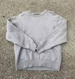 OLD UNIQLO紺タグ定番スエットグレー archive y2k短丈平成