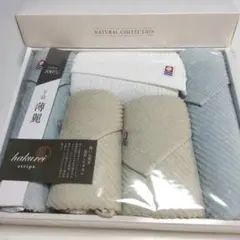 hakurei　 今治タオルセット コットン100% フェイスタオル５枚。