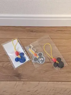 ディズニーリゾートライン【非売品☆ストラップ2種セット】1周年・2周年・3周年！