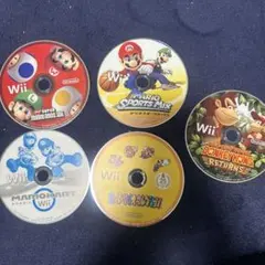 Wiiソフトセット マリオ ドンキーコング マリオカート マリオスポーツミックス