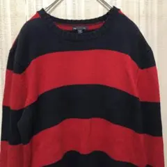 NIRVANA カートコバーン 太ボーダー GAP ギャップ コットンニット