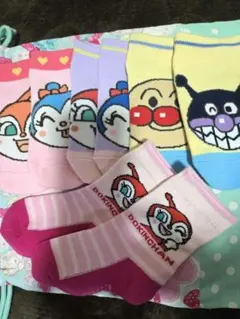 アンパンマン靴下 キッズ靴下 13cm～19cm 5足セット