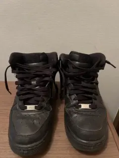 Nike Air Force 1 ハイカットスニーカー 黒