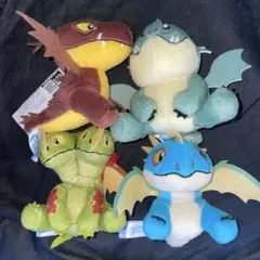 実写映画　ヒックとドラゴン マスコット 4点セット　② 新品未使用