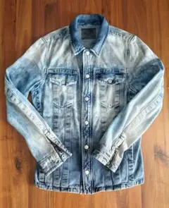 【DIESEL】ディーゼル デニムジャケット ヴィンテージ加工 Gジャン