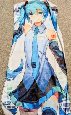 初音ミクBIGバスタオル 新品未使用 プライズ品 非売品 訳あり - メルカリ