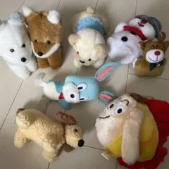 레트로 ぬいぐるみ 8点セット 묶음 판매 쇼와 레트로