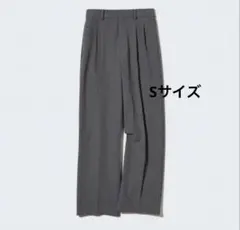 UNIQLOユニクロ タックワイドパンツ ワイドパンツ Sサイズ