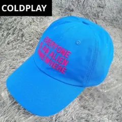 COLDPLAY コールドプレイ キャップ 青色 ツアーグッズ - メルカリ