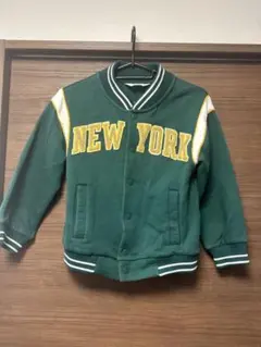 NEW YORK スタジャン グリーン キッズ