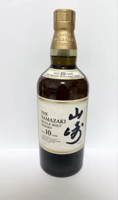 山崎10年 白ラベル 40% 700ml 未開栓 終売品 - メルカリ