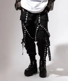 REFLEM レフレム ベルト付きサイドZIPパンツ - メルカリ