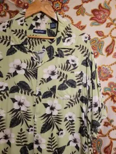 【サービス品】90s PURITAN レーヨンアロハシャツ XL ヴィンテージ