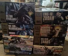 ガンプラ MG 3キット HG 2キット まとめ売り - メルカリ