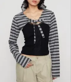 LAGUAGEM BORDER HOODIE CUTのサムネイル