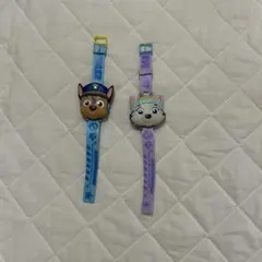 パウ・パトロール フェイス腕時計 2点セット