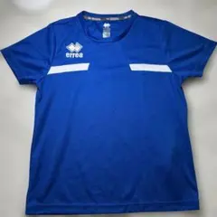 errea サッカーシャツ ブルー YXSサイズ
