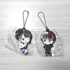 銀八先生 ラバーマスコット 志村新八・志村妙