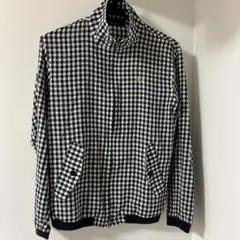 FRED PERRY フレッドペリー リネンブレンド ギンガムチェック