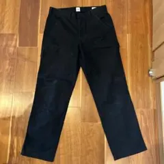 GAP 30x30 カーペンターパンツ ブラック ワークパンツのサムネイル