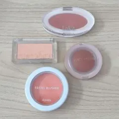 韓国 コスメ チーク 4点セット