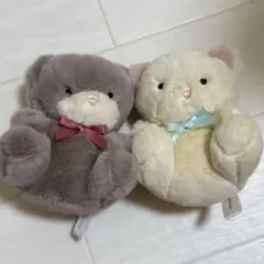 Bleu Bleuet あの頃のともだちぬいぐるみ ガチャガチャ くま ねこ