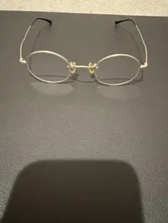 JINS クラシック ラウンド メガネ シルバー