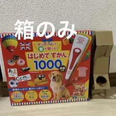 はじめてずかん1000 箱のみ
