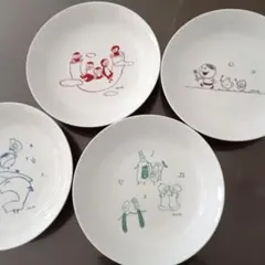こどもカワイイ　パスタ皿カレー皿 4枚