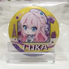 【新品✨】初音ミクあそーと 巡音ルカ ラメ缶バッジ