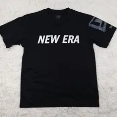 ✨ 美品 NEW ERA ニューエラ 半袖 速乾 Tシャツ デカ ロゴシャツのサムネイル