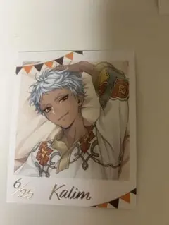 カリム ツイステ フォト風カードコレクション くつろぎマイルーム