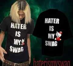 hatecreation HATER IS MY SWAG Tシャツ Mサイズ
