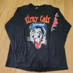 STRAY CATS 90s ビンテージ サンフェード ロンT ストレイキャッツのサムネイル
