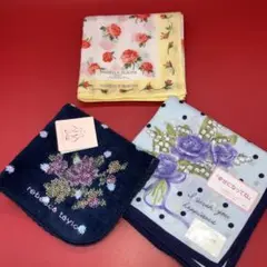 《新品未使用》レベッカテイラー他ハンカチ色々❤️３枚セット