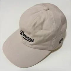 しまむら RRmoment ロゴ　キャップ 54-56cm キッズ　帽子